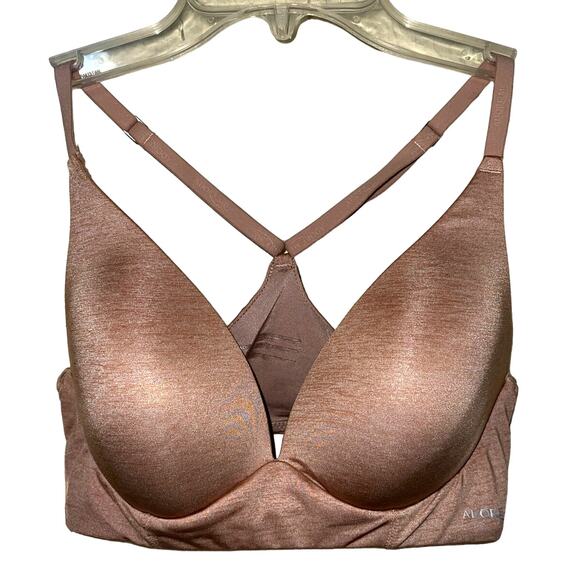 34C Adore Me Bra Wirefree No Wire Wireless Comfort Racerback Pull Over Tan - Picture 1 of 6